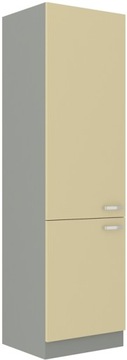 Szafka kuchenna wysoka / KREM POŁYSK 60 DK-210 2F