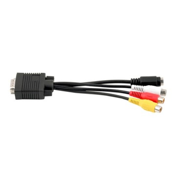 Кабель-адаптер терминала VGA-3RCA+S