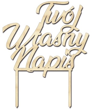 TOPPER TOPER WŁASNY URODZINY CHRZEST IMIENINY