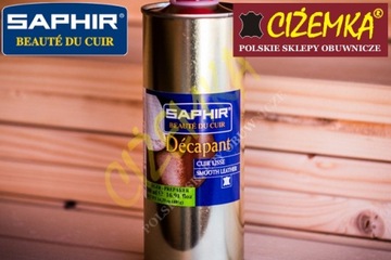 SAPHIR DECAPANT СРЕДСТВО ДЛЯ УДАЛЕНИЯ КРАСКИ ДЛЯ ОБУВИ КОЖА 500мл