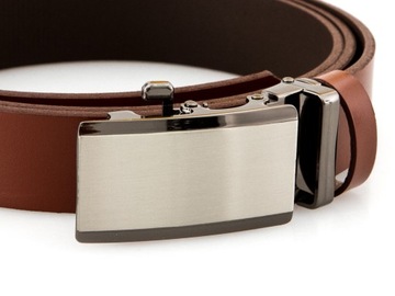 РЕМЕНЬ КОЖАНЫЙ МУЖСКОЙ ДЛЯ БРЮК, НАТУРАЛЬНАЯ КОЖА AR