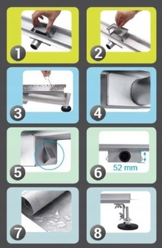 ЛИНЕЙНЫЙ ДУШЕВОЙ ТРАП НАПО 60 СМ НИЗКИЙ