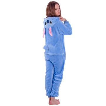 STITCH STICZ STICH PIŻAMA Jednoczęściowa Kigurumi Onesie Dres L 165-174 cm