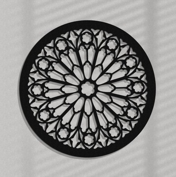 АЖУРНОЕ ПАНЕЛИ - НАБОР ИЗ 8 РОЗЕТ - 3D ОТДЕЛКА СТЕН