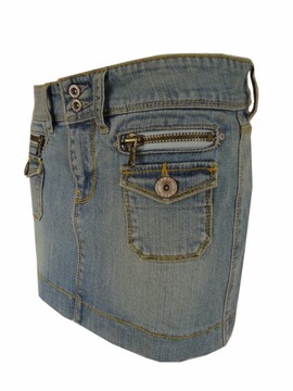 ДЖИНСОВАЯ ЮБКА ДЖИНСОВАЯ ЮБКА РАЗМЕР 28