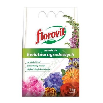 NAWÓZ DO KWIATÓW OGRODOWYCH PRAWIDŁOWY WZROST 1KG