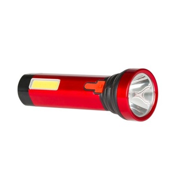 ФОНАРИК СВЕТОДИОДНЫЙ АККУМУЛЯТОРНЫЙ ЛАМПОЧКА, ЗАРЯЖАЕМАЯ ПО ​​USB COB