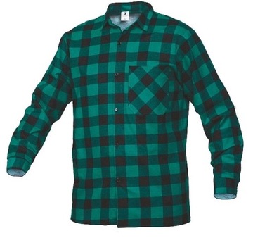 KOSZULA FLANELOWA ROBOCZA POLSKA BAWEŁNA roz. XXXL