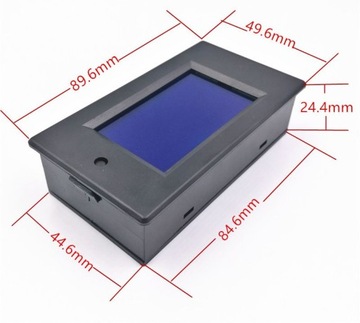 Панельный измеритель мощности Измеритель напряжения и тока Ваттметр Амперметр постоянного тока 100А