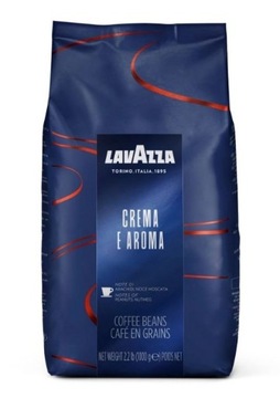 KAWA ZIARNISTA LAVAZZA CREMA E AROMA BLUE 1KG