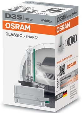 OSRAM XENARC CLASSIC D3S 66340 CLC XENON ŻARNIK