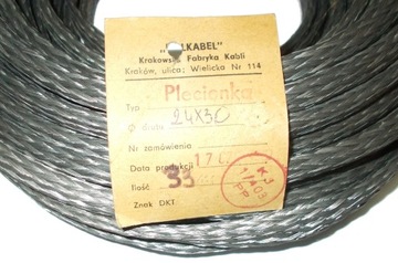 Przewód Plecionka PLC 24/30