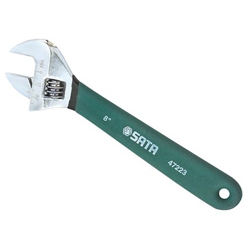 KLUCZ NASTAWNY SZWED Z RĘKOJEŚCIĄ 10'' 0-30MM SATA