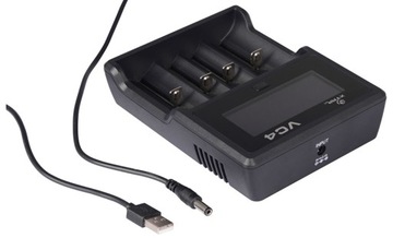 ЗАРЯДНОЕ УСТРОЙСТВО ДЛЯ АККУМУЛЯТОРОВ AA R14 R20 18650 26650