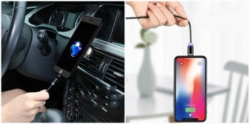 Светящийся кабель длиной 360 футов, МАГНИТНЫЙ КАБЕЛЬ LIGHTNING 3 в 1, MICRO USB, USB C.