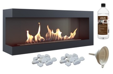 BIOKOMINEK TUV narożny DELTA lewa 1200x280 czarny