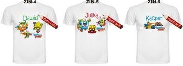 Футболка Super Zings с именем Enigma Professor K. 134