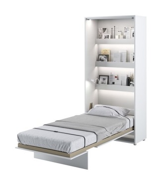 Łóżko chowane zamykane w szafie 90x200 Bed Concept