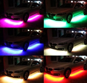 ПОДСВЕТКА ШАССИ АВТОМОБИЛЯ СВЕТОДИОДНАЯ RGB ПИЛОТНАЯ ТЮНИНГ