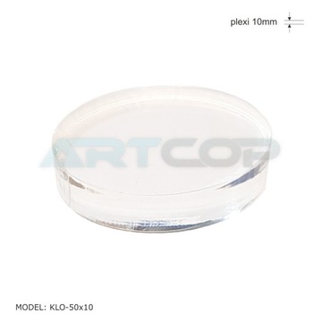 Подставка, подставка для мелочей, круг из оргстекла фи 50