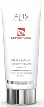 Гелевая маска Apis Raspberry Glow с сублимированной малиной 200 мл