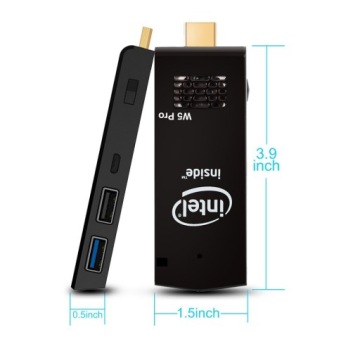 Мини-ПК W5 PRO 4/64 ГБ Win10 Dual Wi-Fi Stick Prof