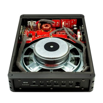 Плоский сабвуфер Phoenix Gold Z10150 под креслом