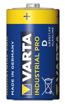 MOCNA BATERIA ALKALICZNA LR20/D VARTA INDUSTRIAL