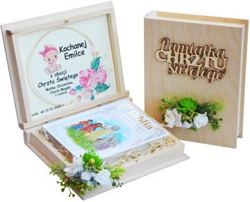 WYJĄTKOWY Prezent na Chrzest Św od Chrzestnej