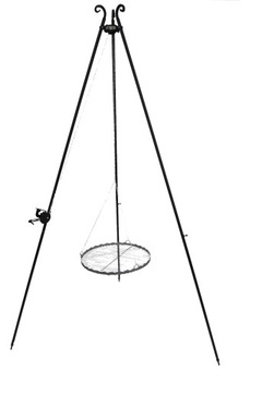 TRÓJNÓG XXXL, 260cm +KORBKA +RUSZT XL - GRILL S245