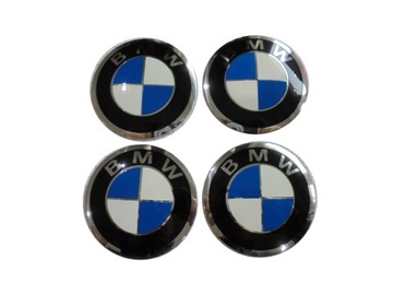 EMBLEMAT NAKLEJKA Z ALUMINIUM BMW ROZMIAR 56mm