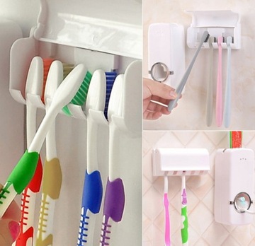 ДОЗАТОР ЗУБНОЙ ПАСТЫ ДЕРЖАТЕЛЬ ЩЕТКИ