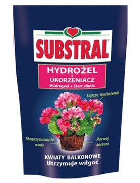 NAWÓZ SUBSTRAL HYDROŻEL UKORZENIA KWIATY BALKONOWE 100G FOSFOR UKORZENIACZ