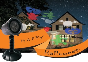 Projektor LED z motywem na helloween PRO-0004