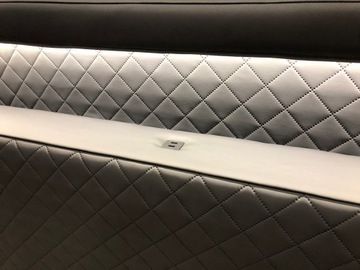 Łóżko Sypialniane TOKIO 140 tapicerowane LED USB GRATIS