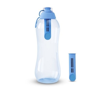 BUTELKA FILTRUJĄCA wodę DAFI 0,7l z 2 filtrami blu