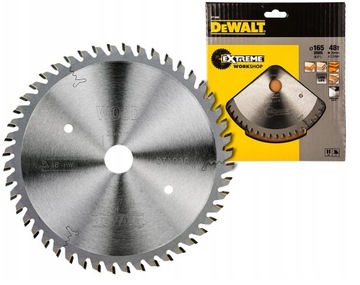 DeWalt DT1090 tarcza piła drewna MDF 165x20mm 48z