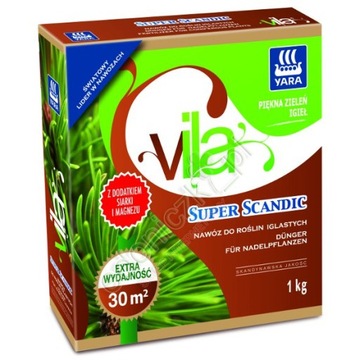 Nawóz do iglaków SUPER SCANDIC 1kg - YARA