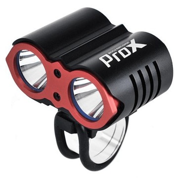 MOCNA LAMPA PRZEDNIA / CZOŁOWA PROX DUAL II 1600Lm 3 Tryby IPX5 AKU LATARKA