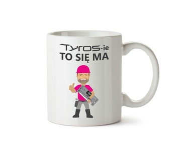 Kubek z nadrukiem TYROSie to się ma Yamaha Tyros