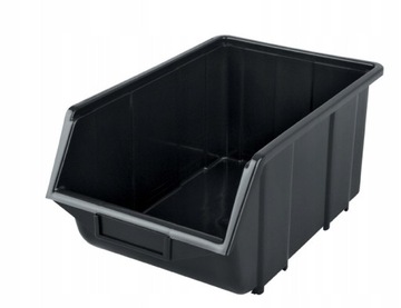 POJEMNIK MAGAZYNOWY MAŁY CZARNY NA ŚRUBY KUWETA