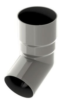 kolano do rura rury 63mm Ocean SZARY POPIEL