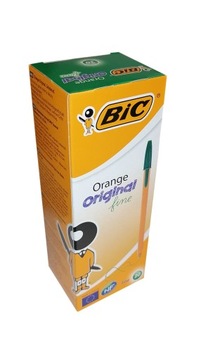 Długopis BIC Orange ZIELONY 20 sztuk