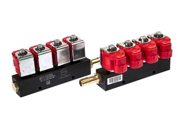 LISTWA WTRYSKOWA VALTEK 4 cyl 3 OHM ORYGINAŁ TYP30