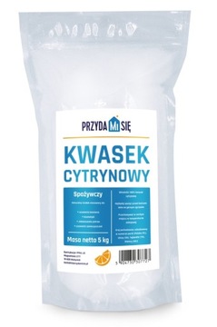 KWAS KWASEK CYTRYNOWY SPOŻYWCZY E330 5kg CZYSTY