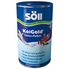 Pokarm dla karpi Koi KoiGold Pellets 1L