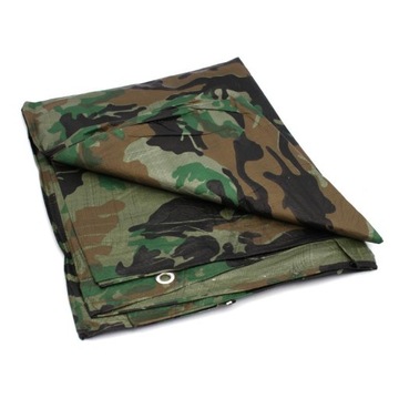 PLANDEKA MORO KAMUFLAŻ KEMPING 4x5 PŁACHTA TARP