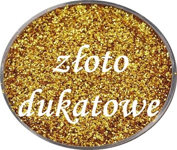 BROKAT ZŁOTO DUKATOWE 0,2mm DO FARB , LAKIERU 100g