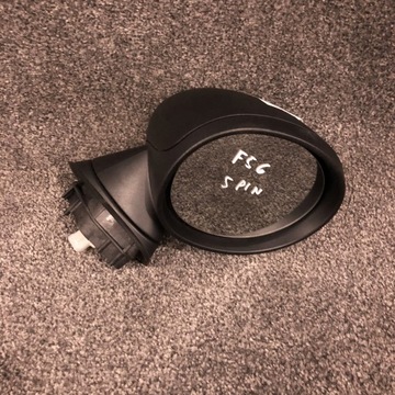 MINI COOPER F55 F56 ZRCÁTKO PRAVÉ 5 PIN ČERNÉ