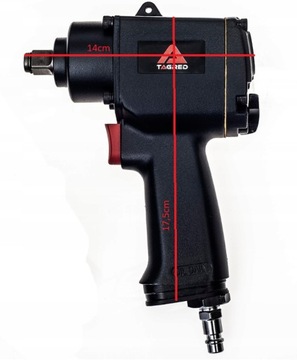 ПНЕВМАТИЧЕСКИЙ МИНИ-КОРОТКИЙ УДАРНЫЙ КЛЮЧ 1/2 1100 Нм